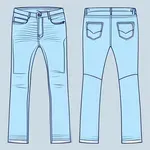 light blue jeans image